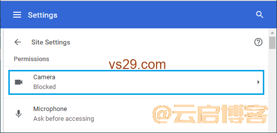 谷歌浏览器如何允许或阻止摄像头和麦克风的访问（此问题已解决）